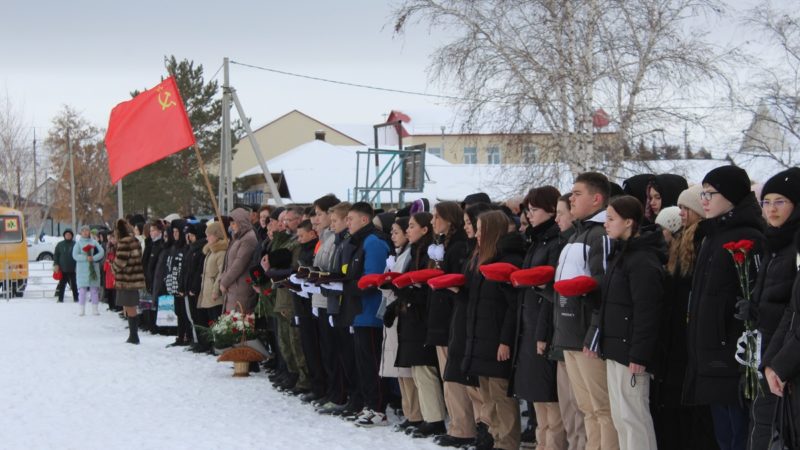В Сорочинском округе прошли мероприятия, посвященные 80-летию Сталинградской битвы