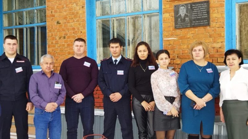 В школе села Федоровка прошло торжественное мероприятие посвященное Дню памяти Максима Жумаханова