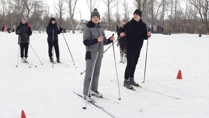 В Сорочинском округе провели зимнюю зарницу для школьников