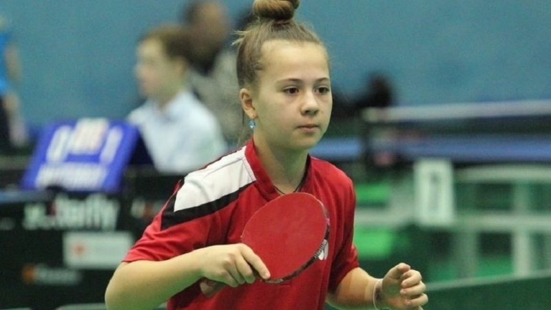 Сорочанка участвует в первенстве России по настольному теннису
