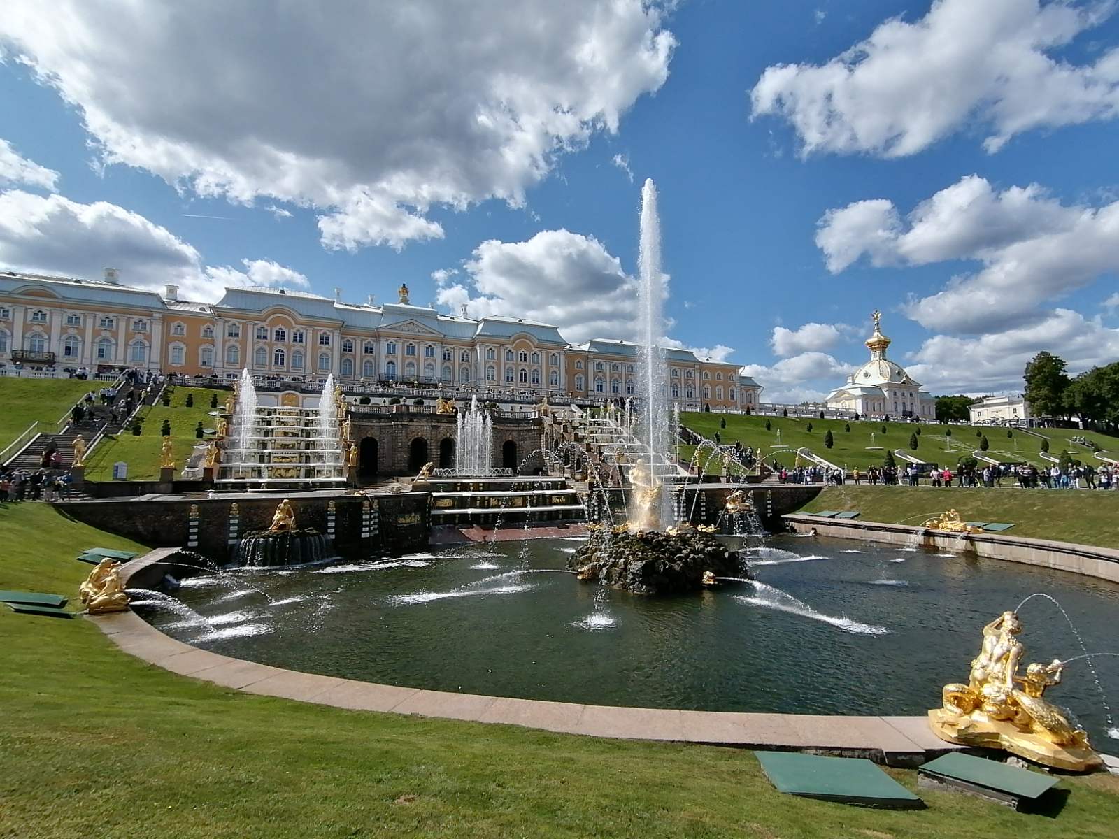 город петергоф в санкт петербурге