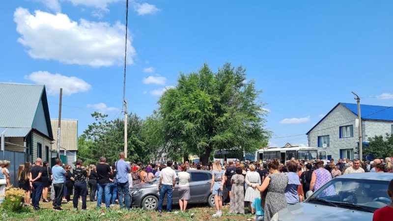 Сорочинцы простились с пятилетней Василисой Целовальниковой