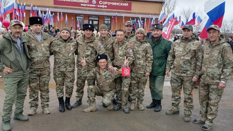 “Мы едем домой!” – казаки-добровольцы вернулись в Сорочинск из зоны СВО
