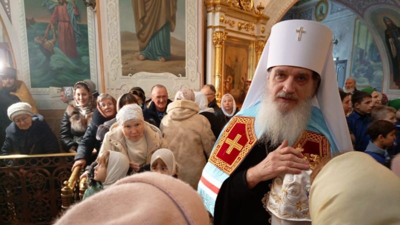 Оренбургская епархия встретила нового митрополита