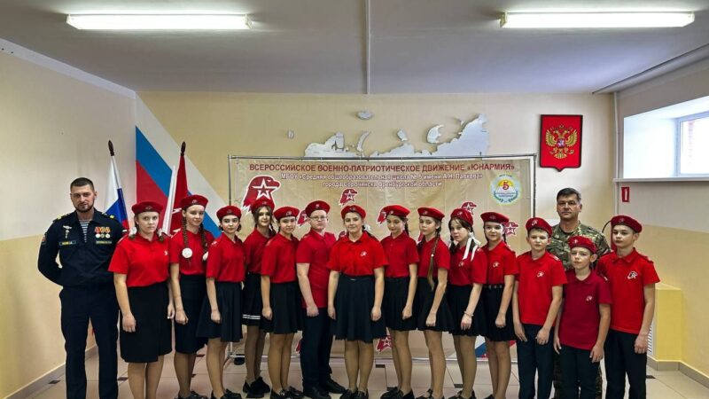 Сорочинские школьники пополняют ряды юнармии