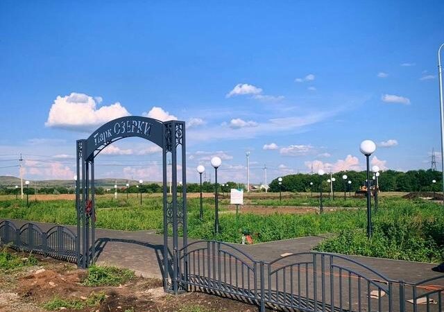 В Сорочинске идет второй этап благоустройства парка «Озерки»