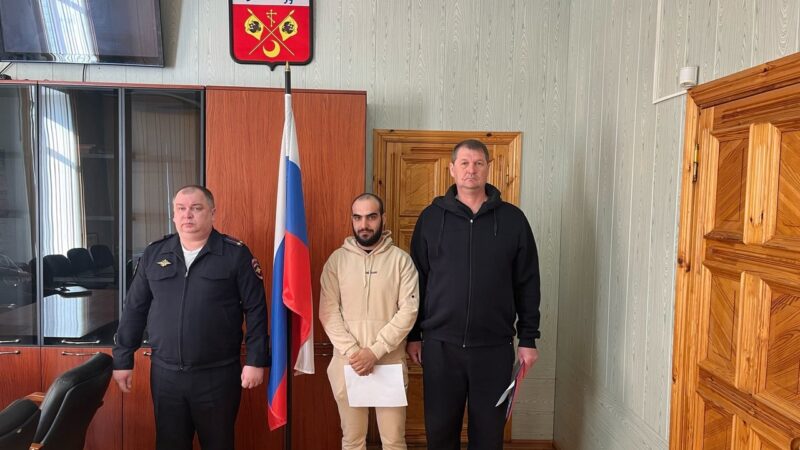 В ОМВД России “Сорочинский” прошла процедура принятия присяги на верность Российской Федерации