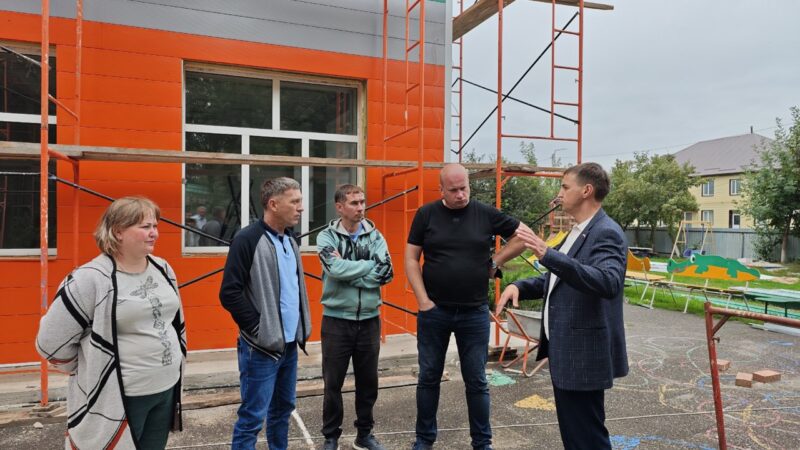В Оренбуржье продолжается капитальный ремонт детских садов