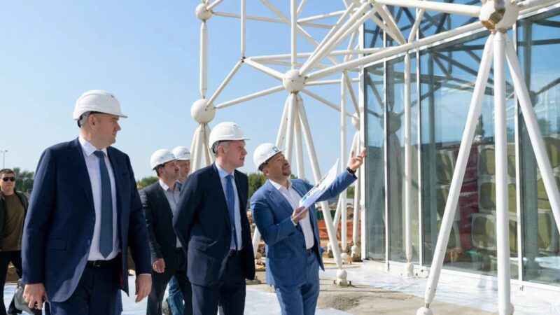 Евгений Солнцев и Максим Решетников договорились о развитии ключевых проектов области