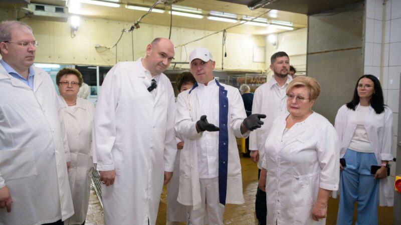 Евгений Солнцев ознакомился с экономическими и социальными объектами в Сорочинском округе