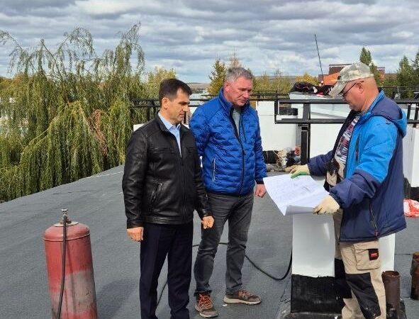 Рабочий объезд: как продвигается капремонт кровель в Сорочинске