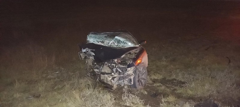 На трассе М-5 под Сорочинском лоб в лоб столкнулись иномарки: четверо в больнице