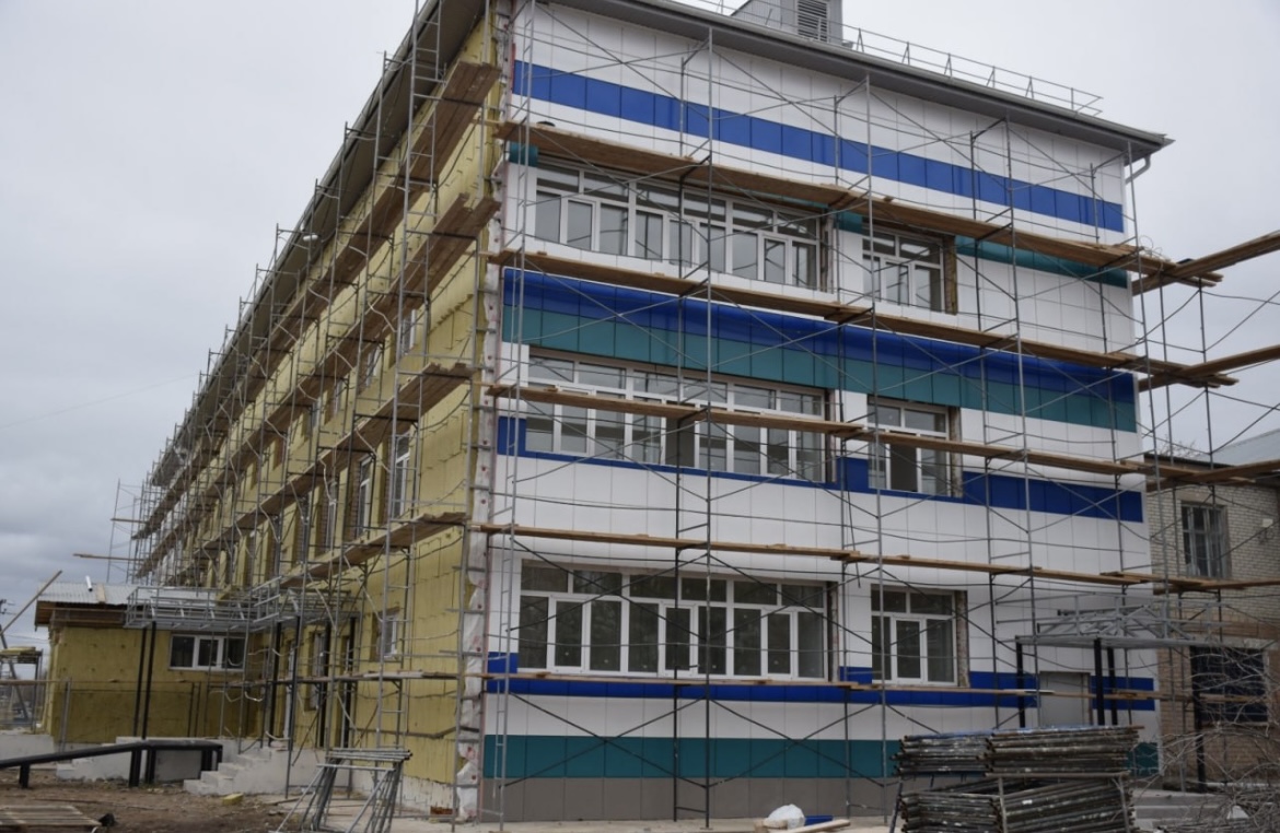 В Беляевской районной больнице завершается ремонт лечебного корпуса