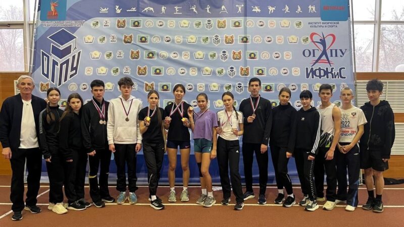 Девять медалей привезли легкоатлеты
