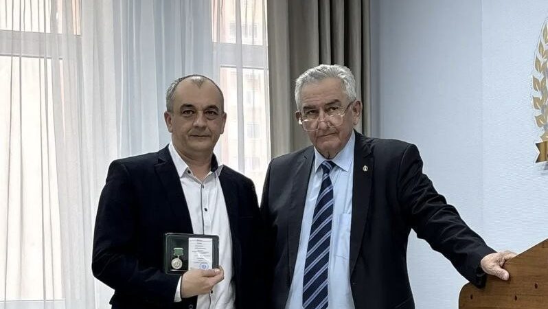 Адвокат и председатель Сорочинского совета отцов  Андрей Жуликов удостоен медали «За профессионализм»