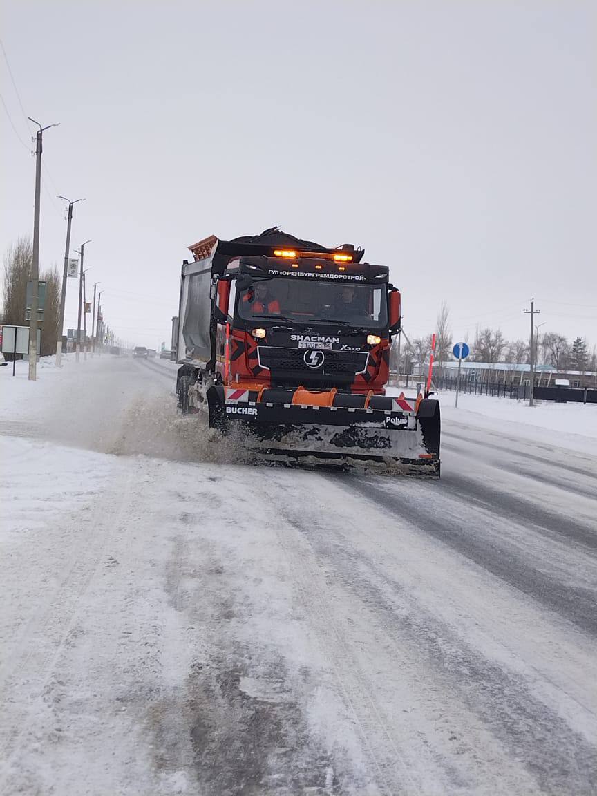 Все трассы в Оренбургской области открыты для проезда