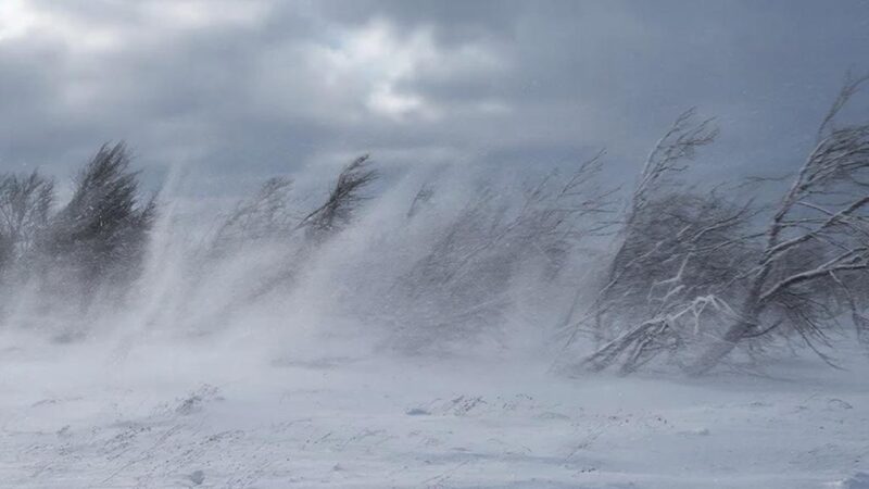 Мороз и сильный ветер ожидаются в Оренбургской области