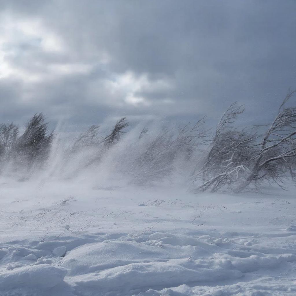 Мороз и сильный ветер ожидаются в Оренбургской области