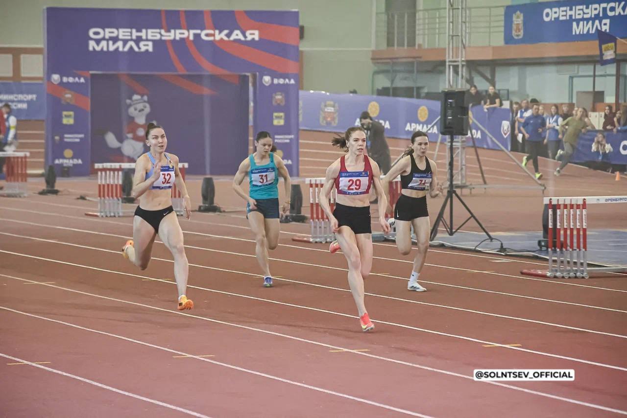В Оренбурге лёгкоатлеты установили новые рекорды