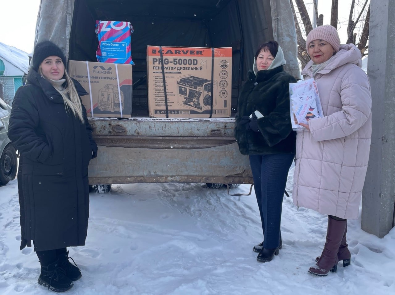 Сорочинцы поддержали земляка-участника СВО