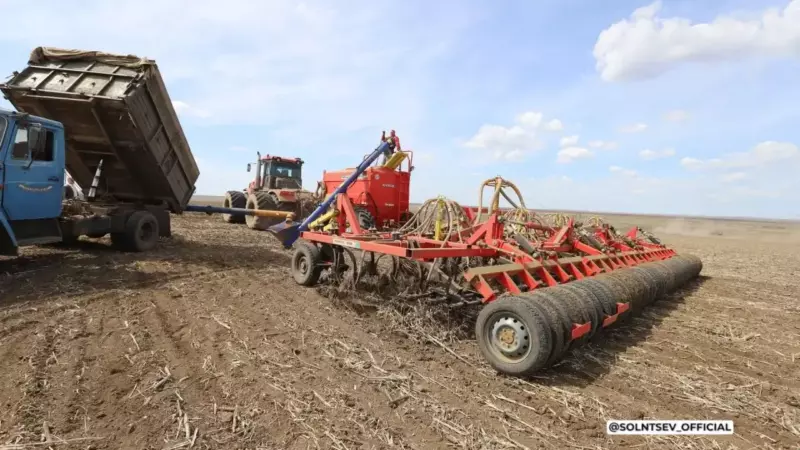 В Оренбургской области стартовала посевная кампания