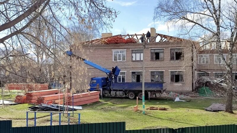 В детском саду «Сказка» Абдулино идёт капитальный ремонт