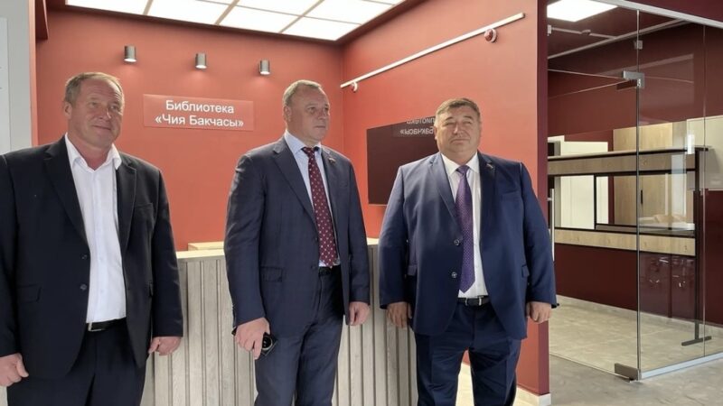 Секретарь Регионального отделения «Единой россии», депутат Госдумы Олег Димов посетил Асекеевский район