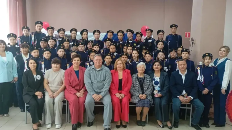 В школе №1 имени В. П. Полякова открылись медицинские классы