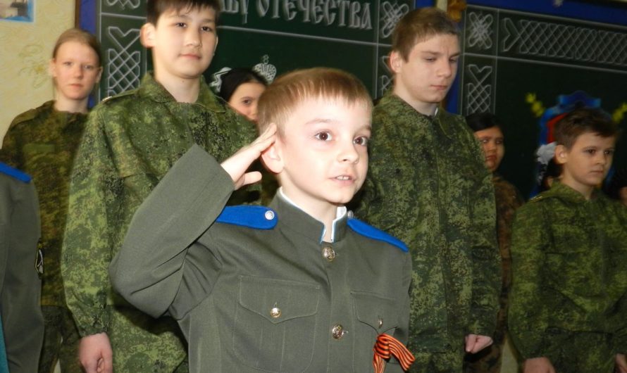 Юные ясненцы пополнили ряды казачьего кадетского класса «Есаул»