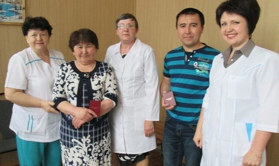 Для династии Гайсиных из Ясненского округа донорство крови стало семейной традицией