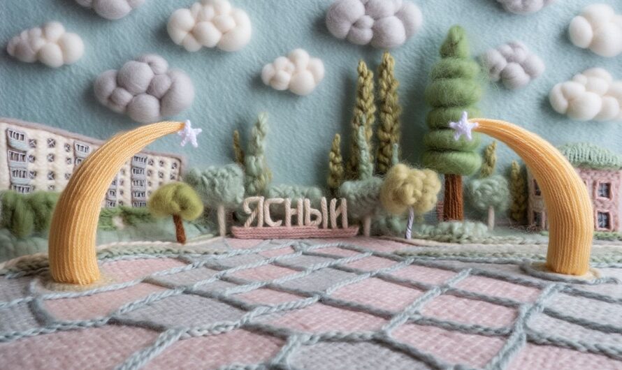 Ясный стал «вязаным» городом