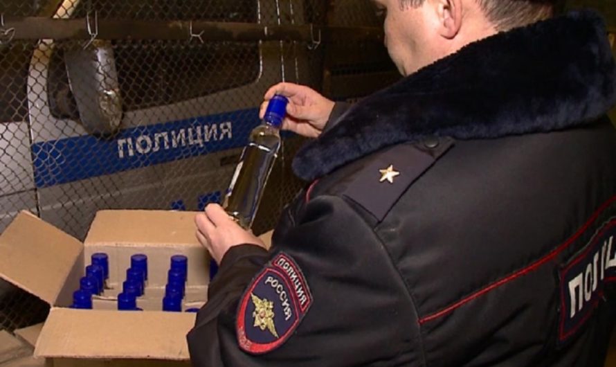 Незаконные точки продажи алкоголя выявляют сотрудники полиции Октябрьского района