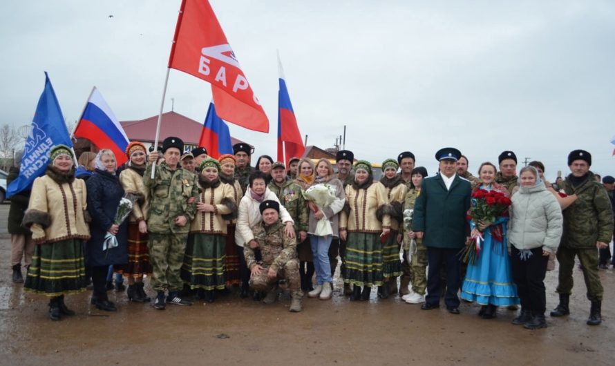 В Оренбуржье по ротации вернулись бойцы казачьего батальона