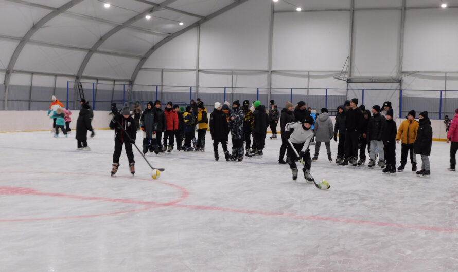 “Вечер на коньках” собрал около сотни октябрьцев