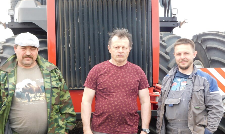 Октябрьские фермеры в разгаре посевной