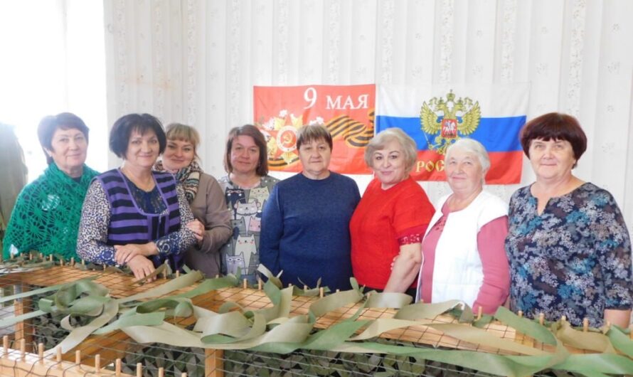 Октябрьские предприниматели выделили средства волонтерам на изготовление масксетей