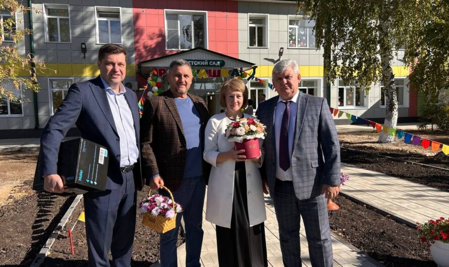 В Илекском районе после капитального ремонта открылся детский сад