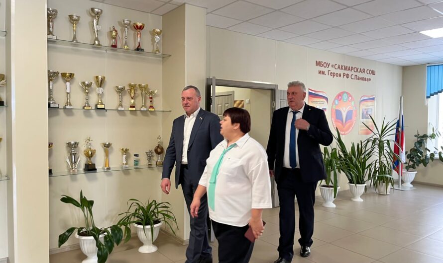 Олег Димов с рабочим визитом посетил Сакмарский район