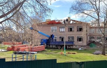 В детском саду «Сказка» Абдулино идёт капитальный ремонт