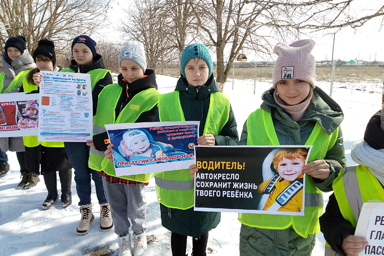 В Оренбуржье проводится акция «Безопасность на зимней дороге»