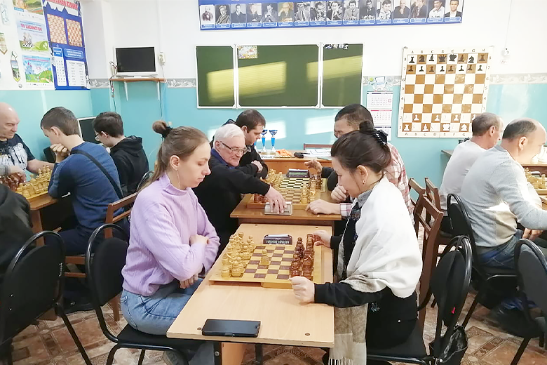 В Курманаевке прошёл шахматный турнир памяти Н.И. Тимофеева