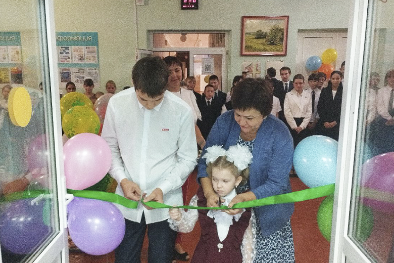 В Курманаевском районе открыт шестой образовательный центр «Точка роста»