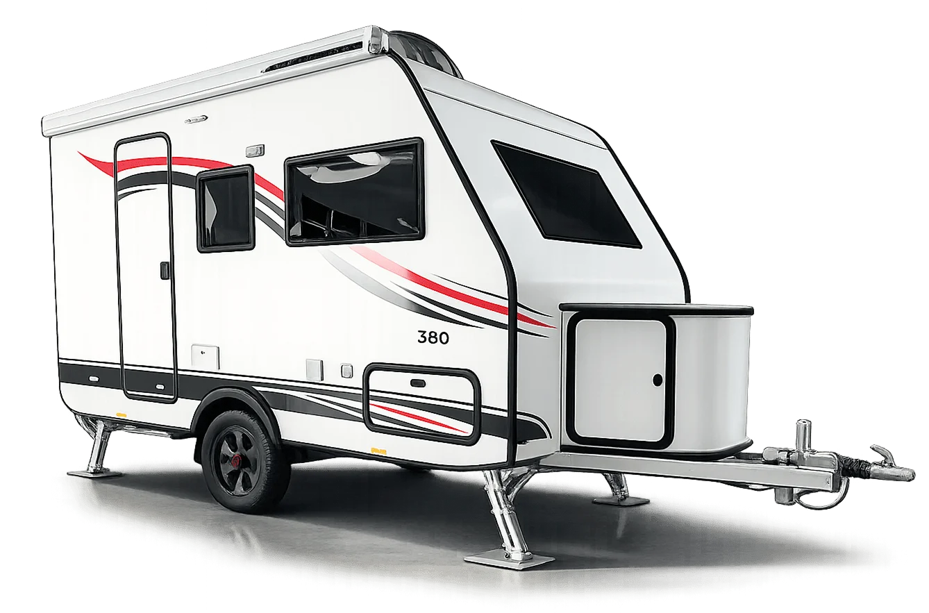 Geed Camper 380 — внешний вид прицепа