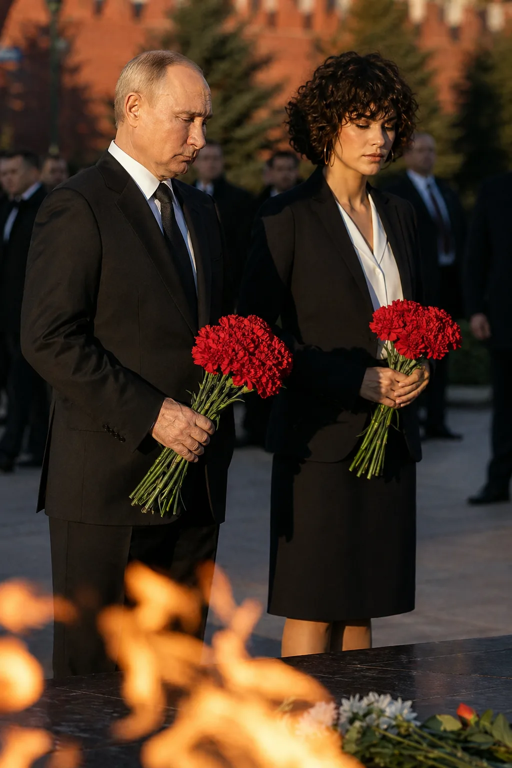 Пример тренда GENA: Вечный огонь