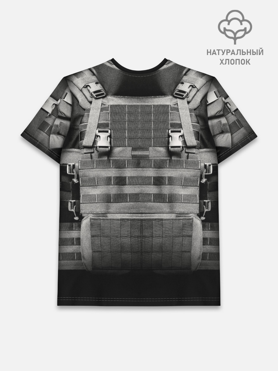 Футболка мужская базовая из хлопка, 3XS