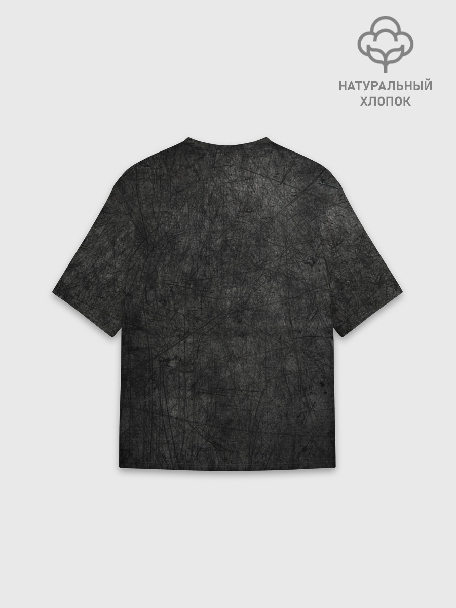 Футболка мужская оверсайз из хлопка, 3XS