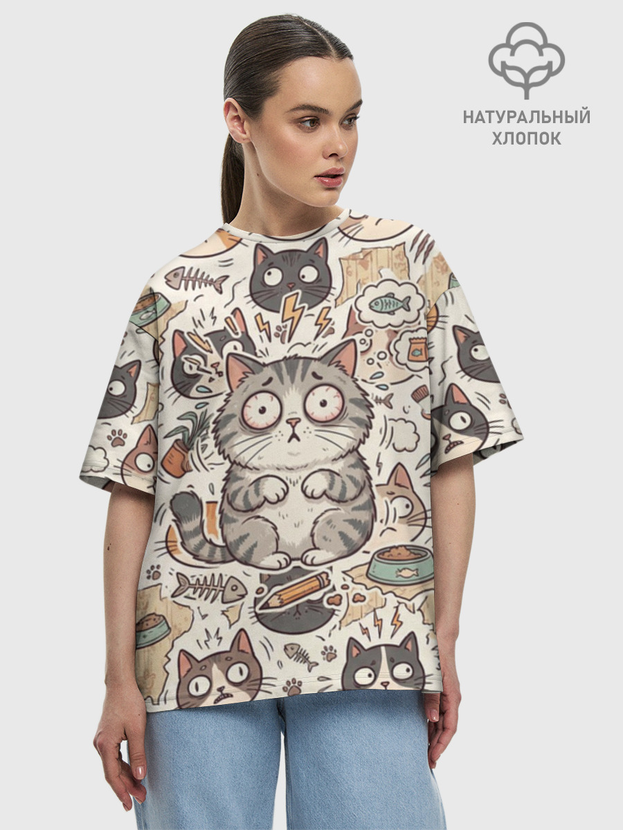 Муся — Тревожная Кошка Мем