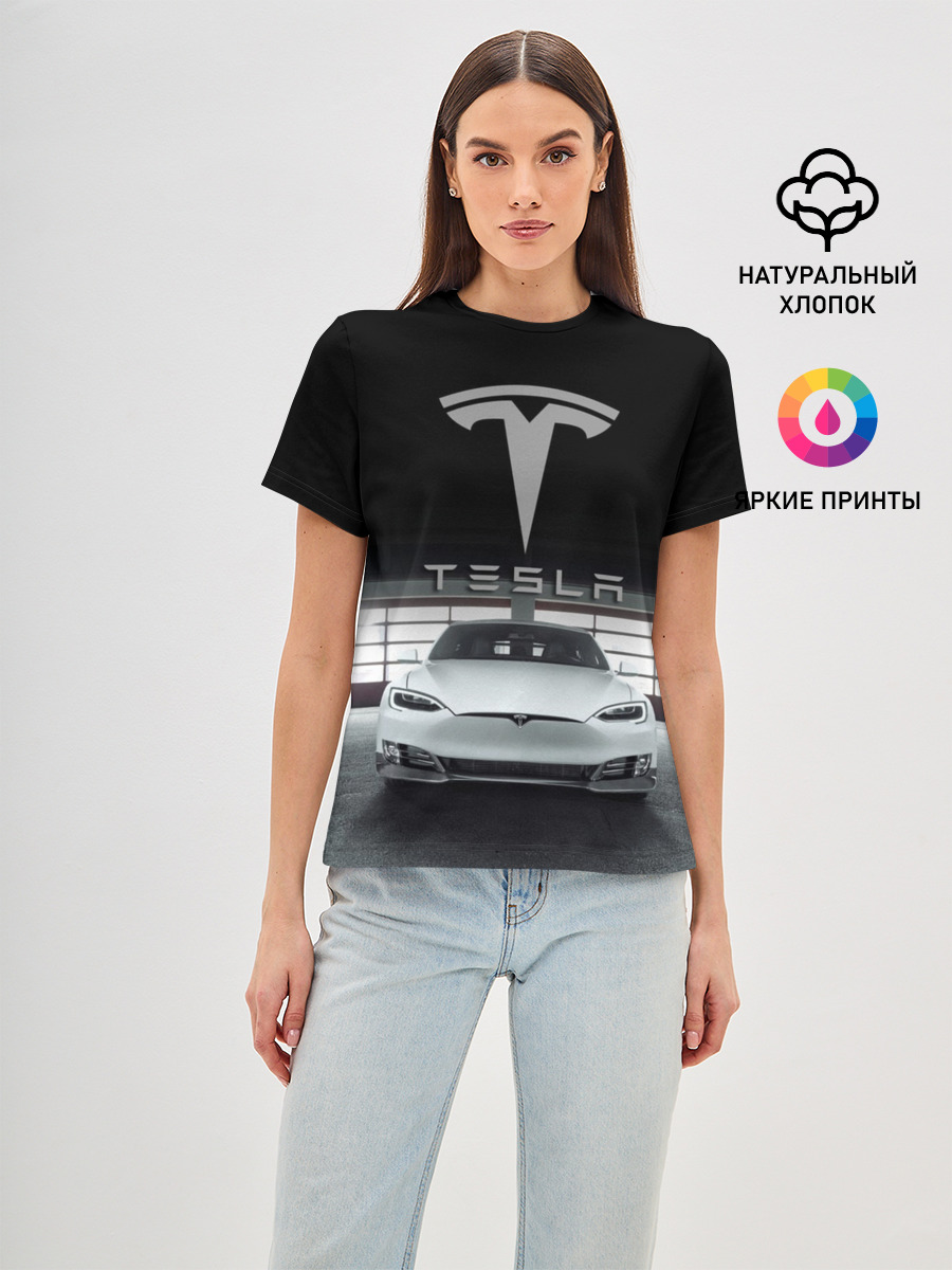 TESLA — Женская базовая футболка
