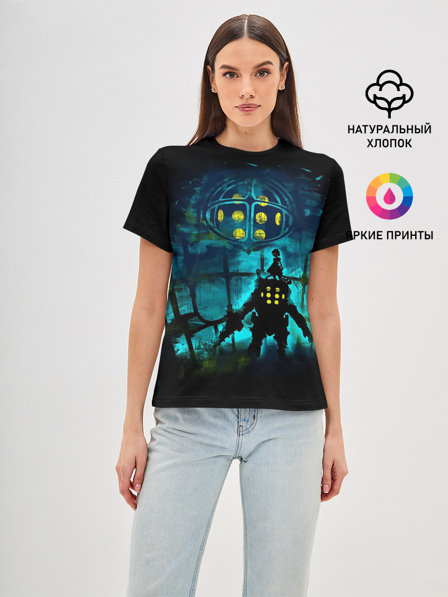 BioShock — Женская базовая футболка