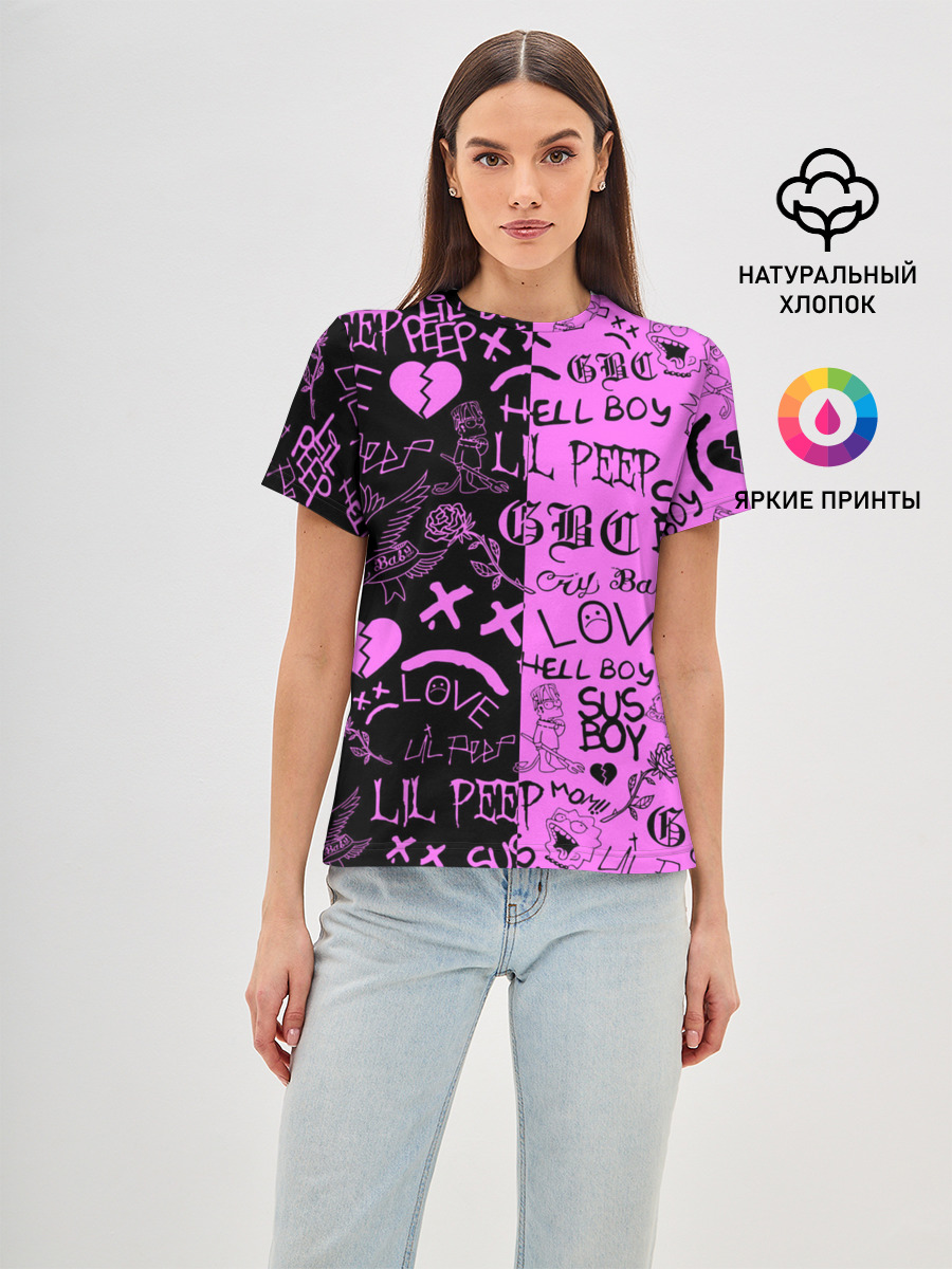 LIL PEEP LOGOBOMBING BLACK PINK